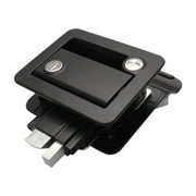 hengtong RV Door Lock Latch Entry Door Latch Professional Universal High Reliability Zinc Alloy with Keys Motorhome Entrance Door Lock Black